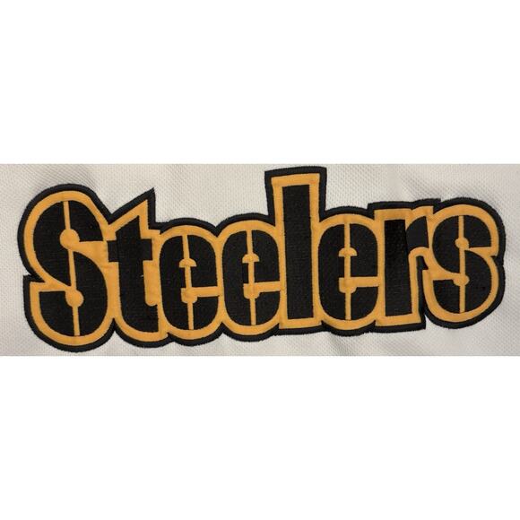 Reebok NFL Team Apparel Pittsburgh Steelers Hooded Sweater Medium Style 8170A - Picture 2 of 7